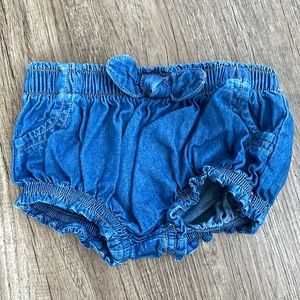 Cat&Jack Denim Diaper Cover Size 6-9M